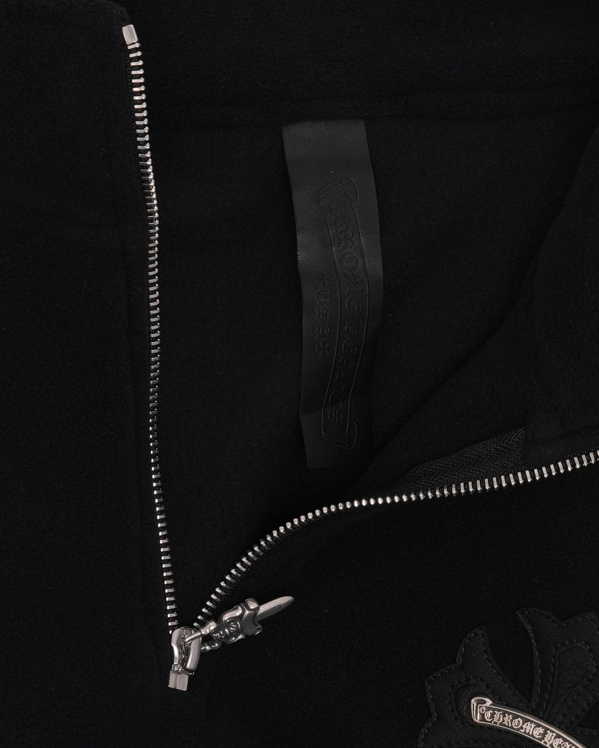 Plus Cross Patch Fleece Quarter Zip