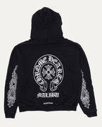 Thermal Lined Malibu Horseshoe Logo Zip Up Hoodie