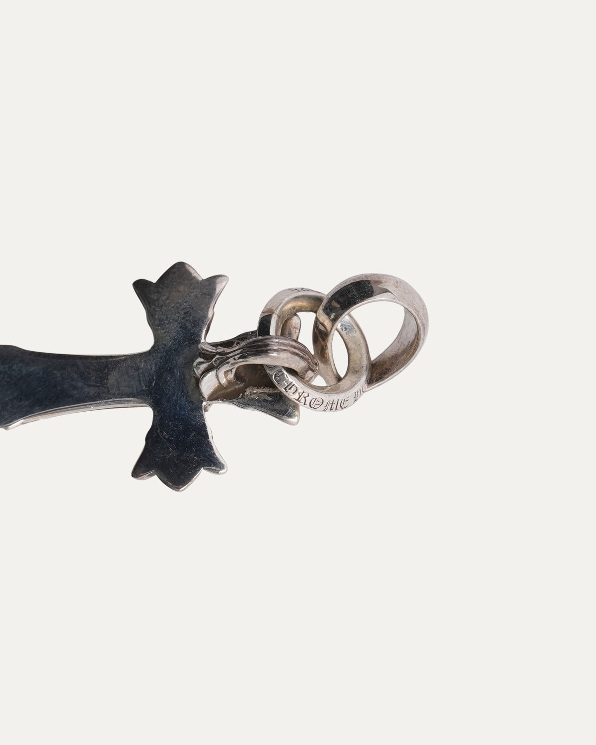 Double Cross Pendant with Bale