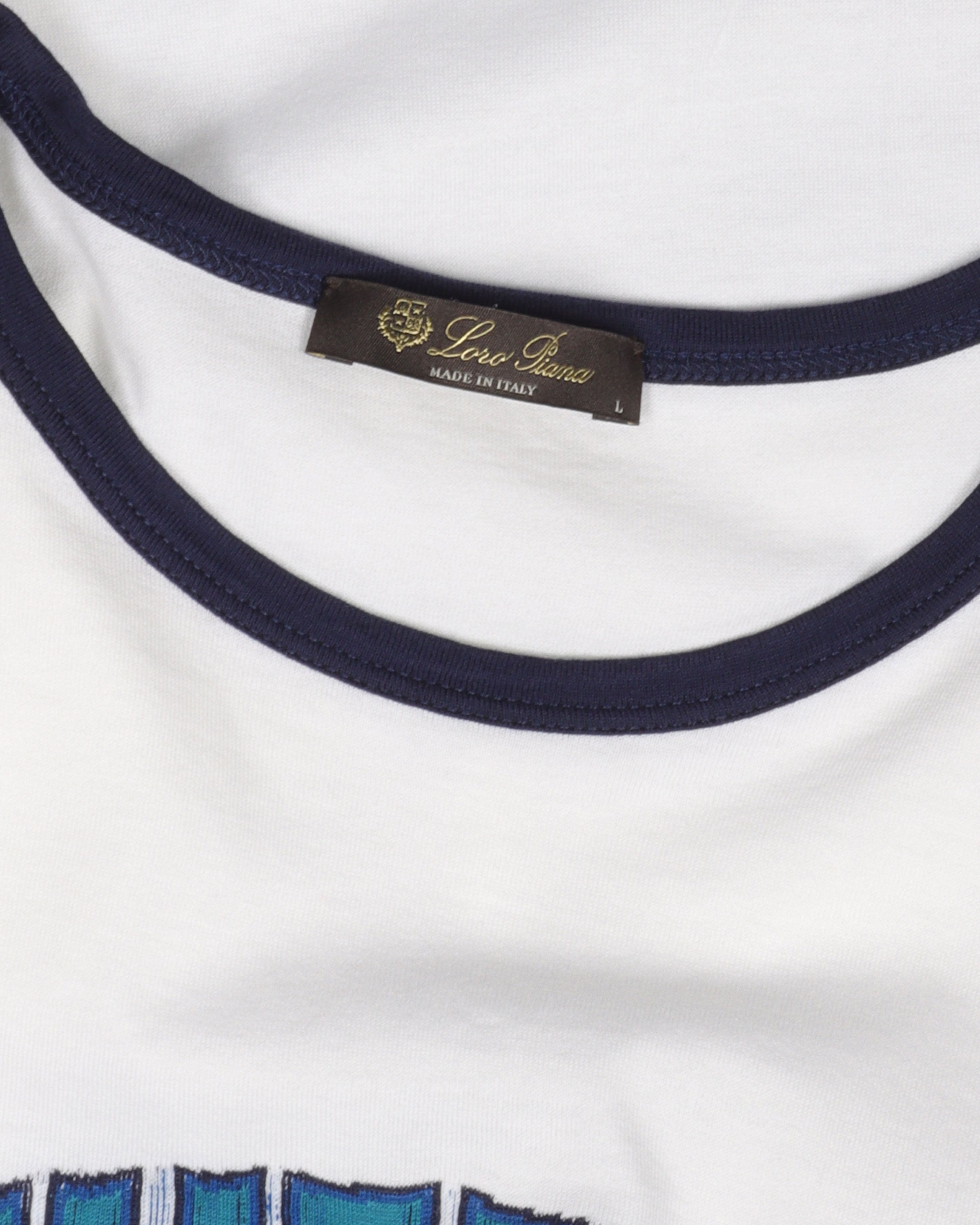 Loro Piana University Logo T-Shirt