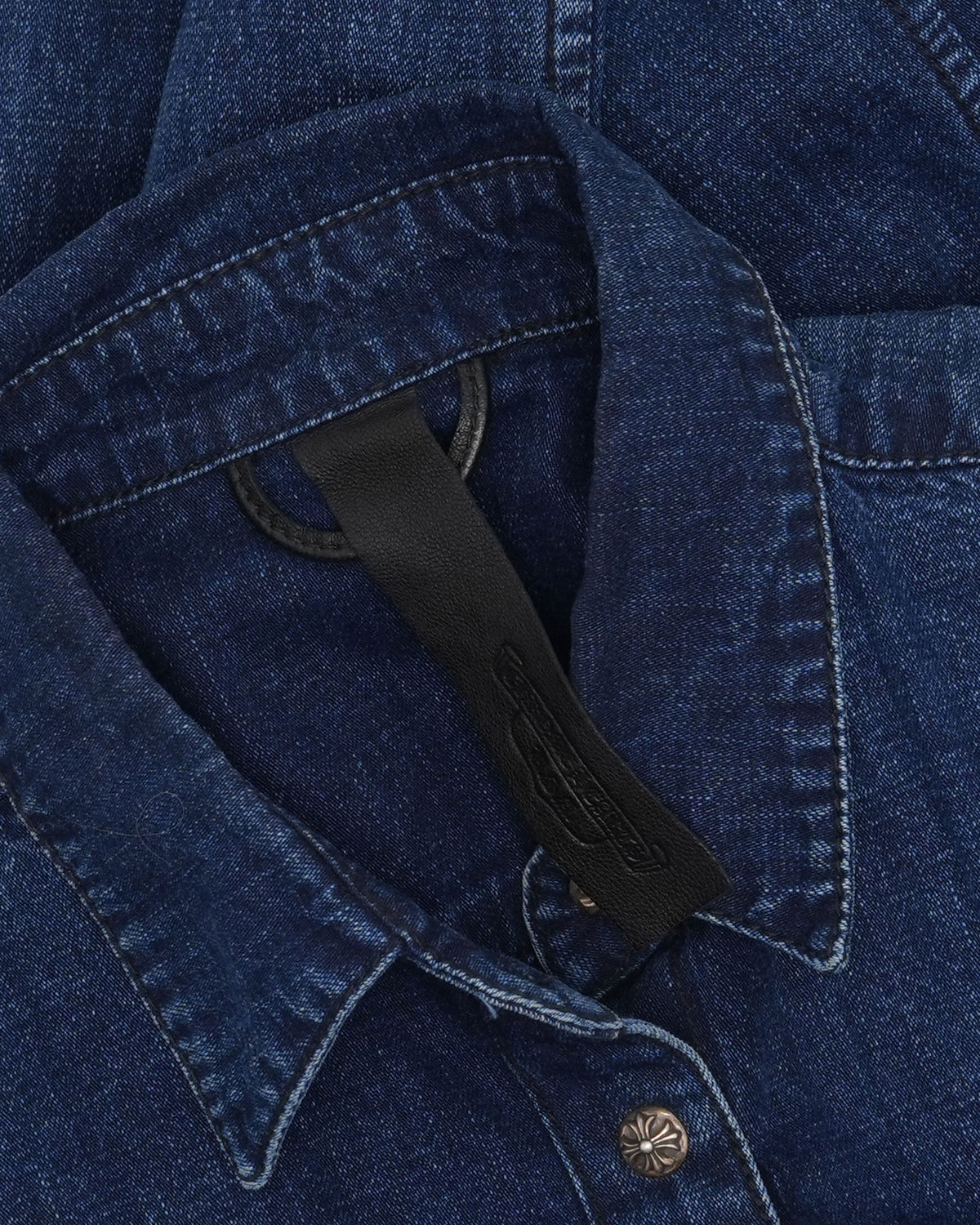 Cross Patch Denim Shirt
