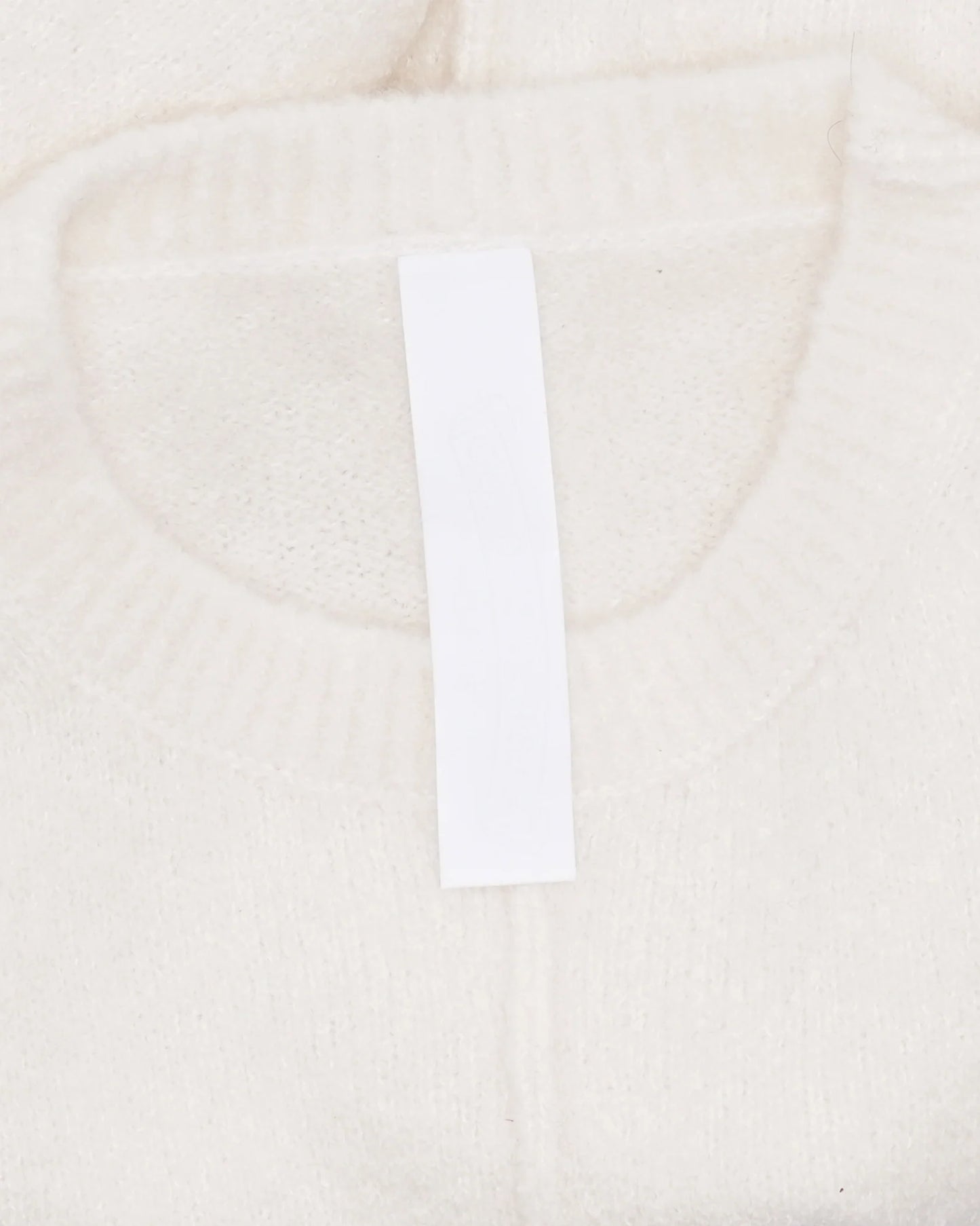 Silk Cashmere Blend Cross Patch Sweater
