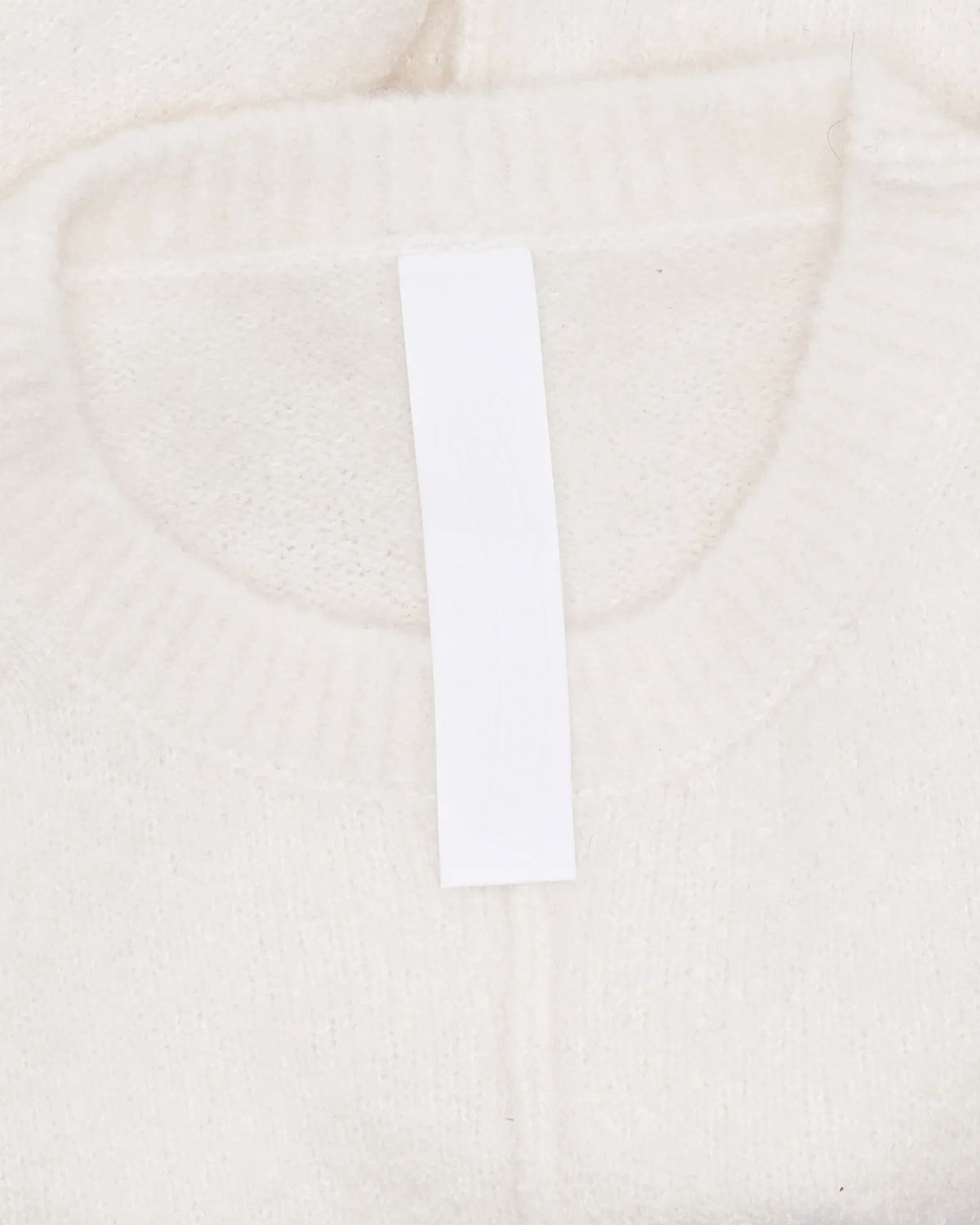 Silk Cashmere Blend Cross Patch Sweater