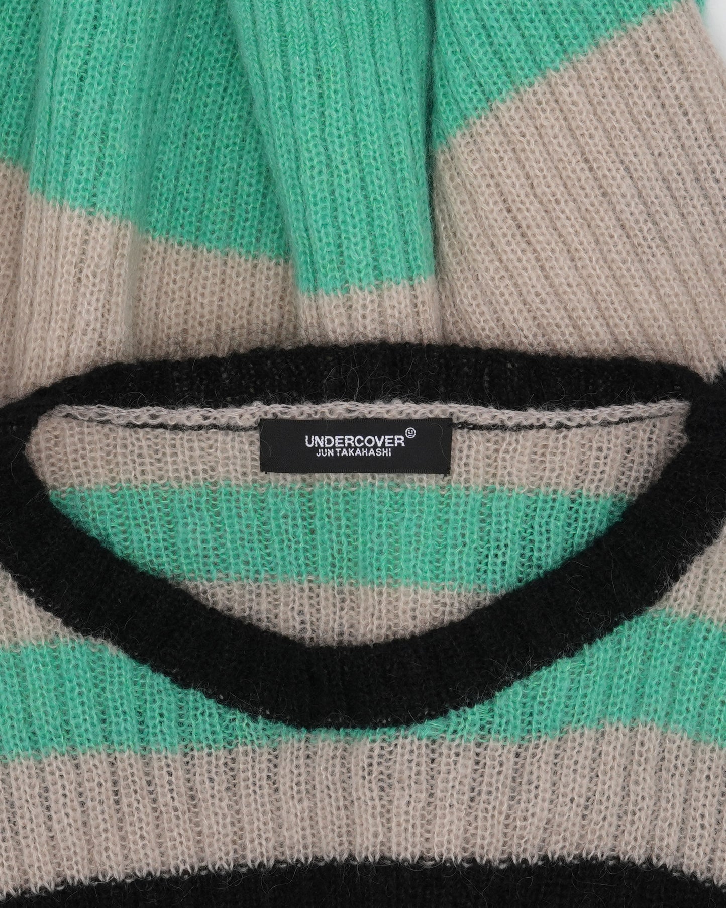 Mohair Blend Striped Sweater