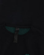 Cashmere Scroll Logo Sweater