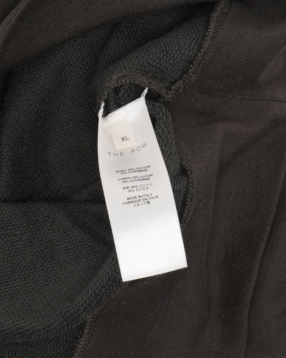 Saston Cashmere Blend Crewneck Sweatshirt