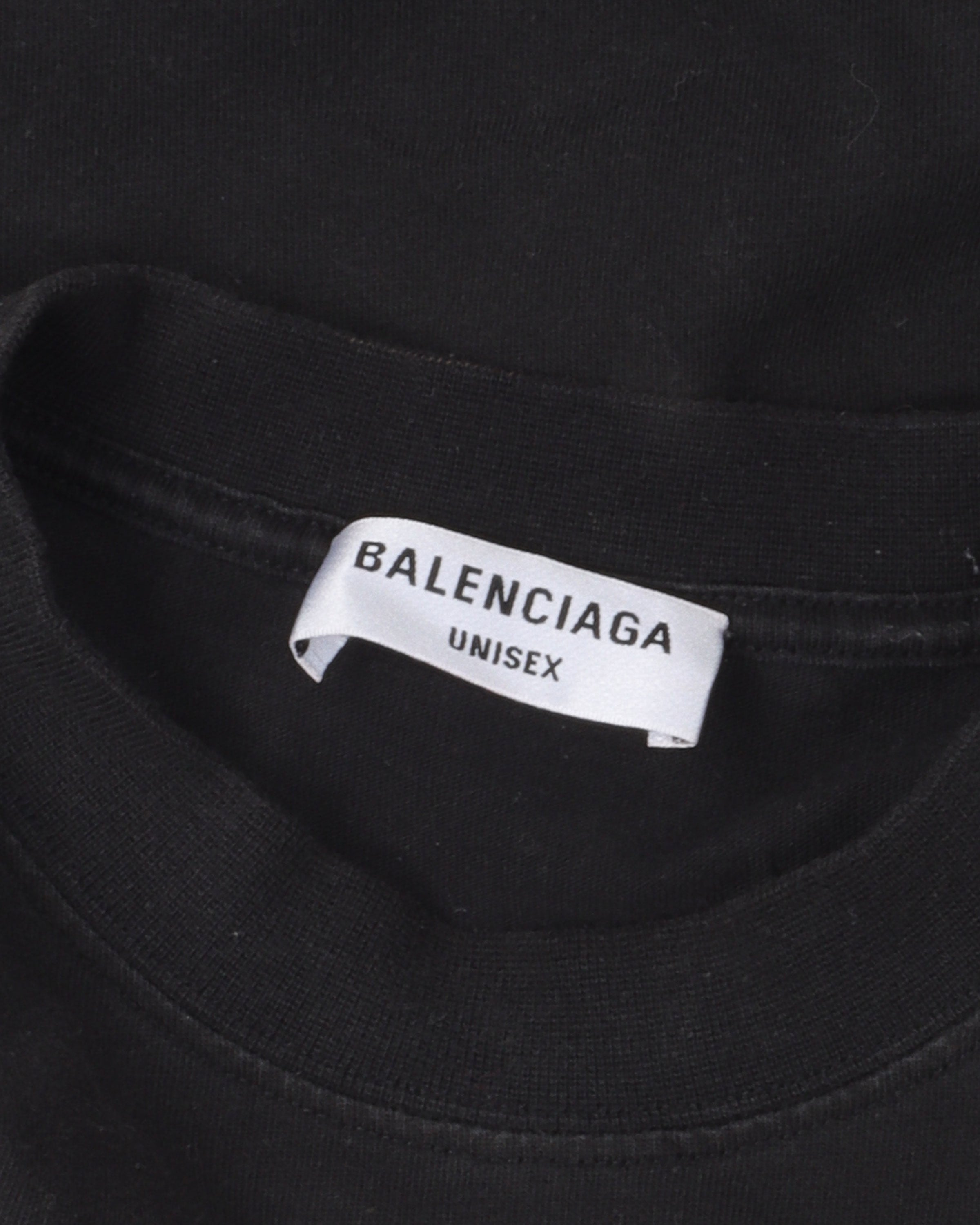 90% Balenciaga 10% Myself Shrunken T-Shirt