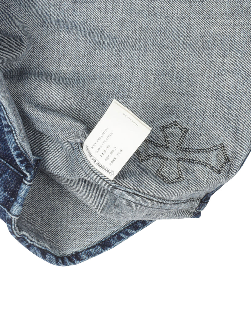 Selvedge Denim Cross Patch Shirt