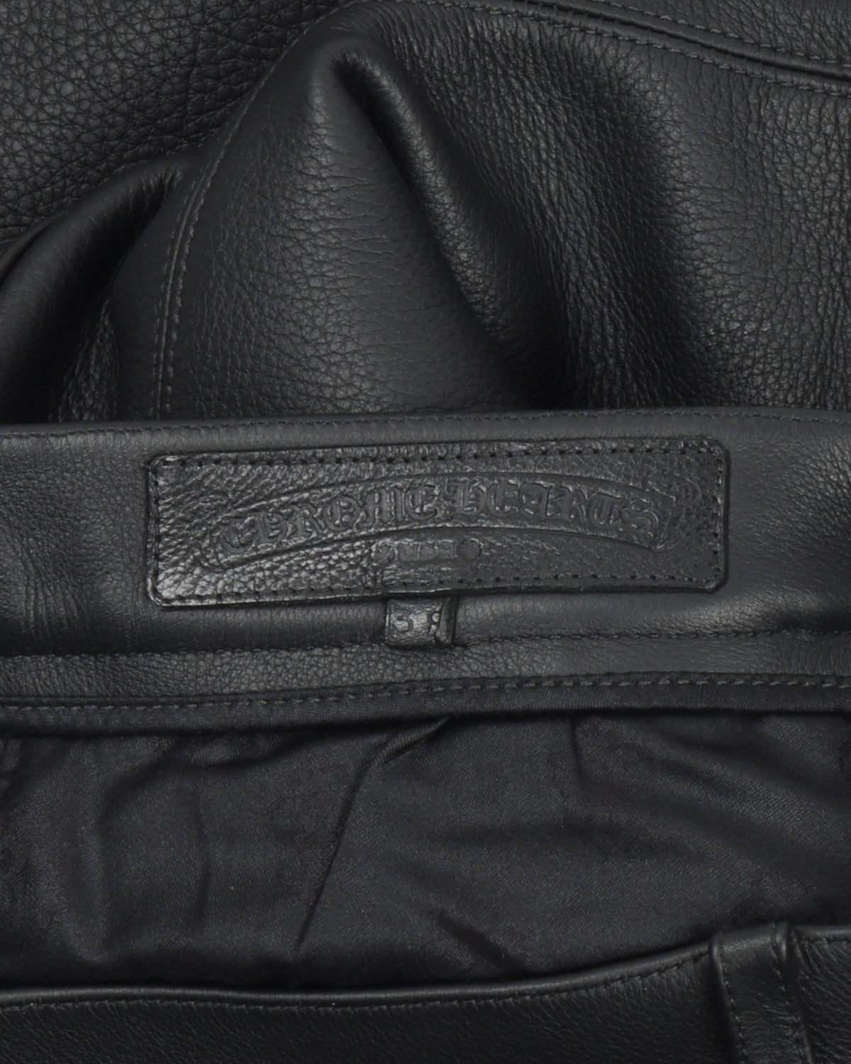 Leather Cross Pants