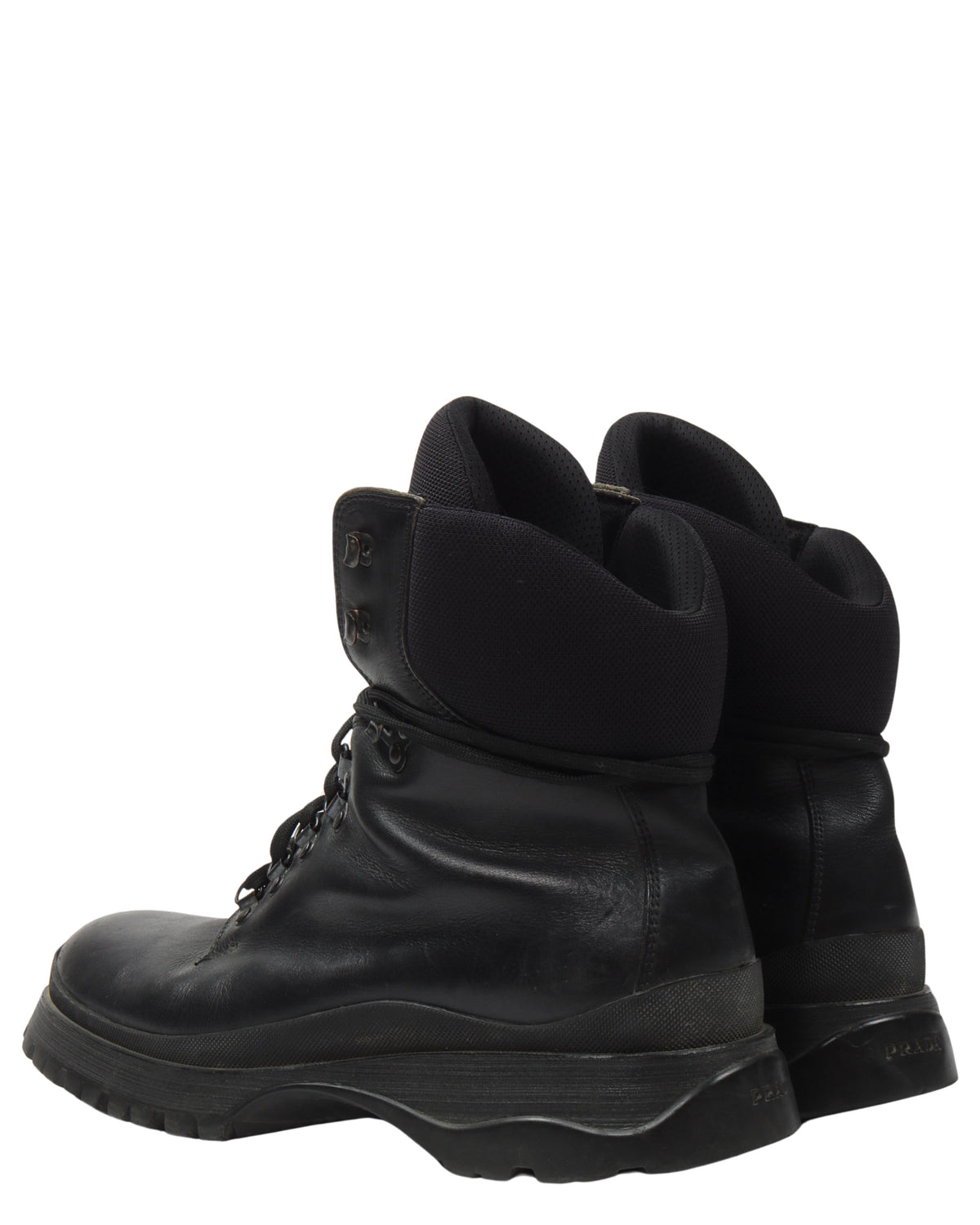 Leather Combat Boots
