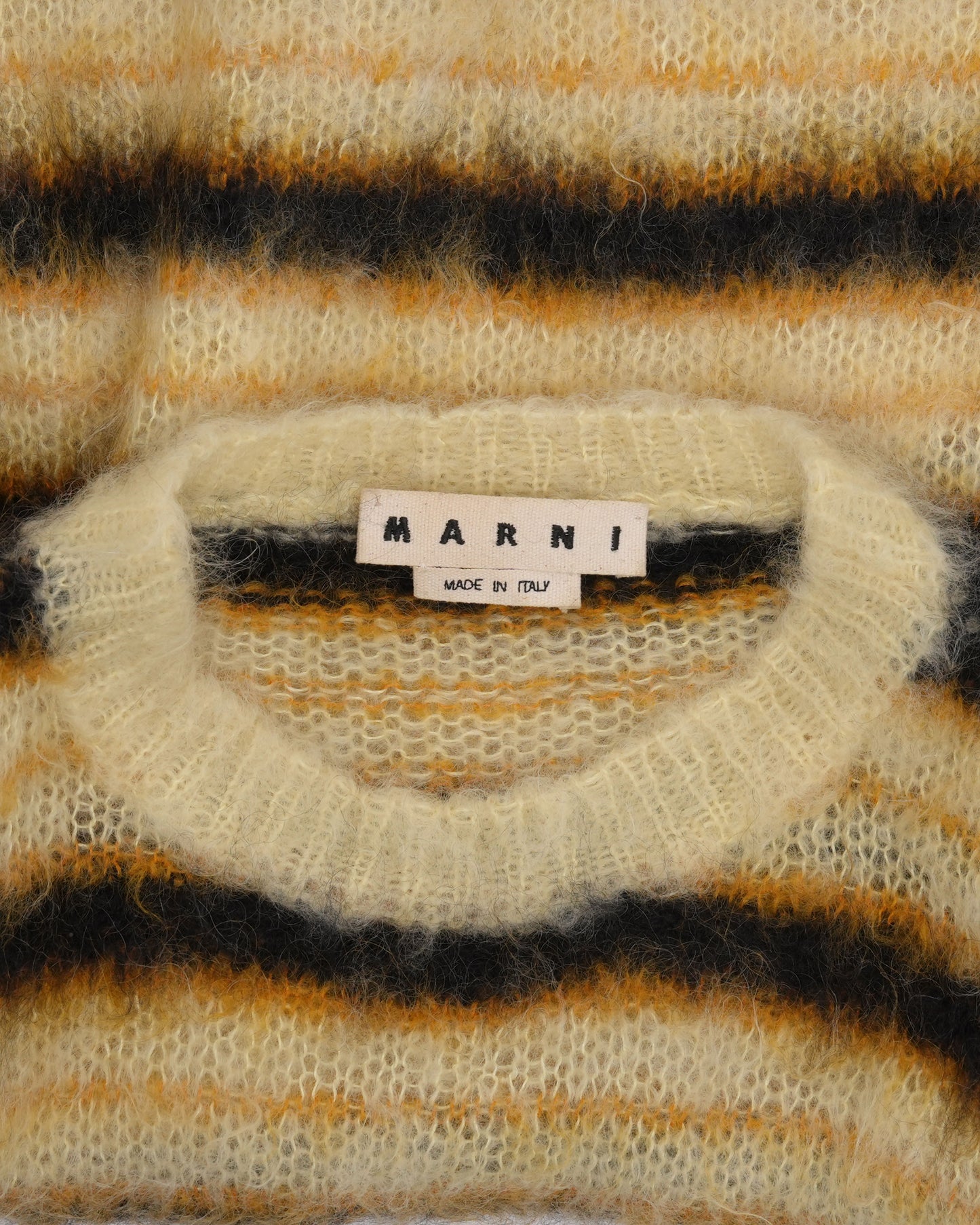 Striped Mohair Sweater