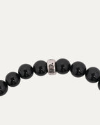Dagger Onyx Bead Bracelet