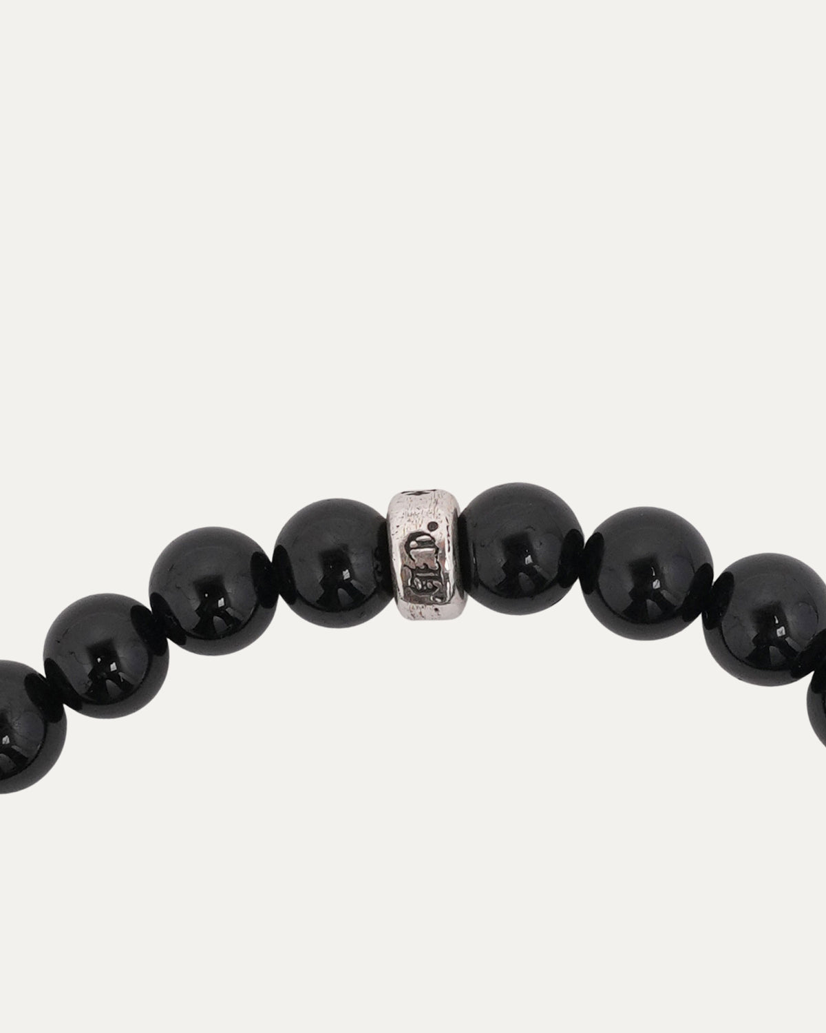 Dagger Onyx Bead Bracelet