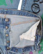 Levi's Stencil Cross Patch Jeans