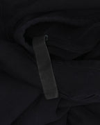 Embroidered Vertical Logo Hoodie