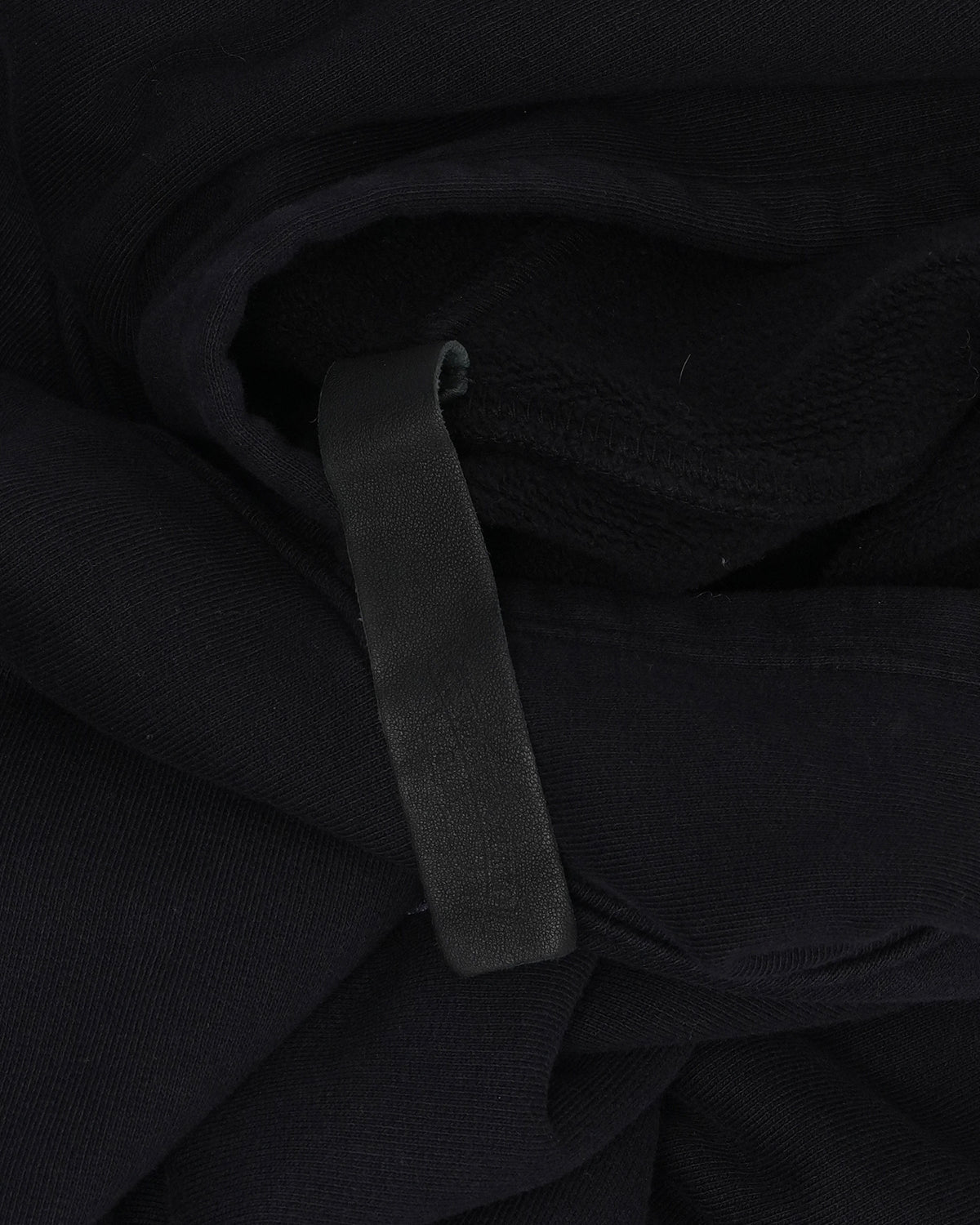 Embroidered Vertical Logo Hoodie