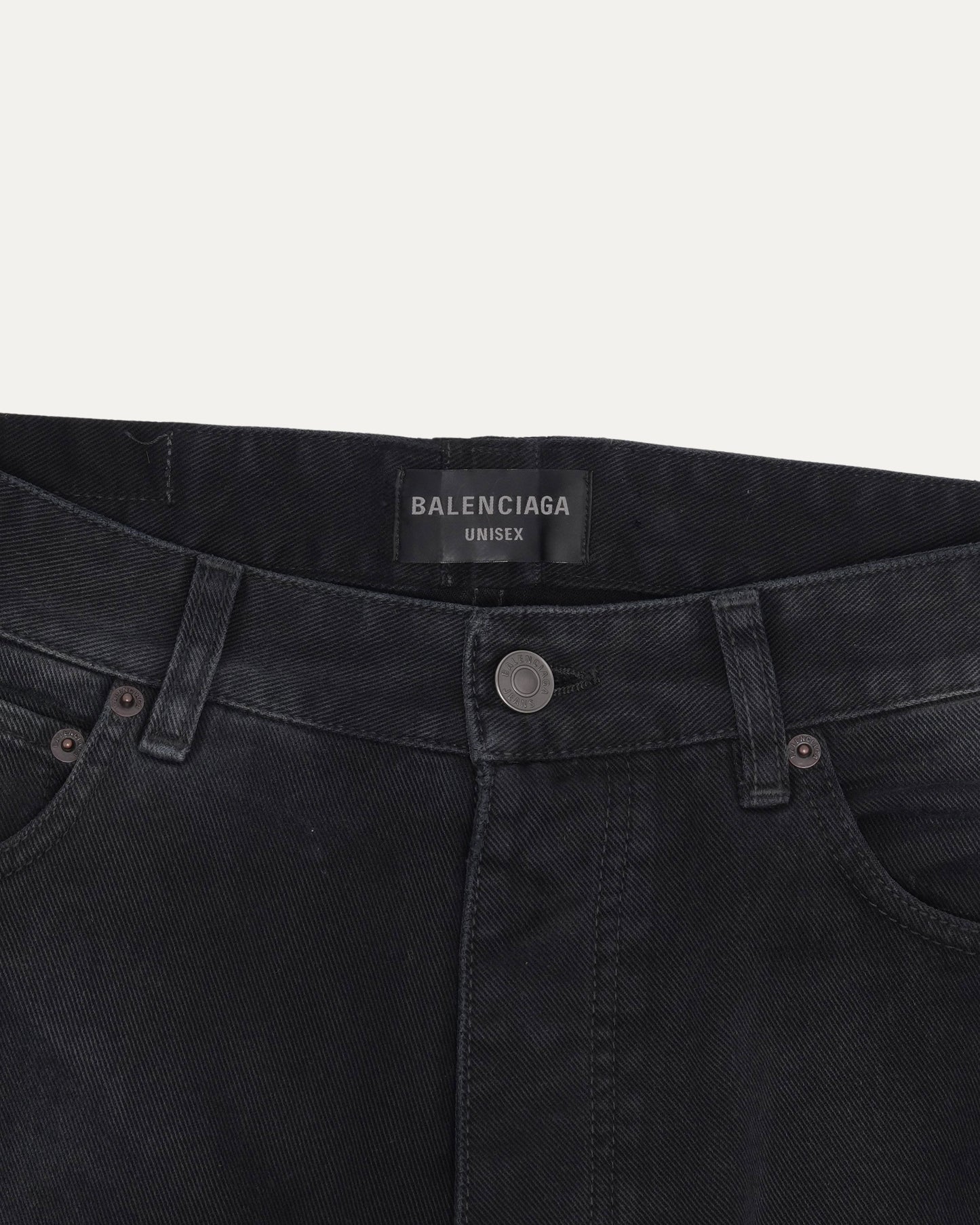 Embroidered Logo Jeans
