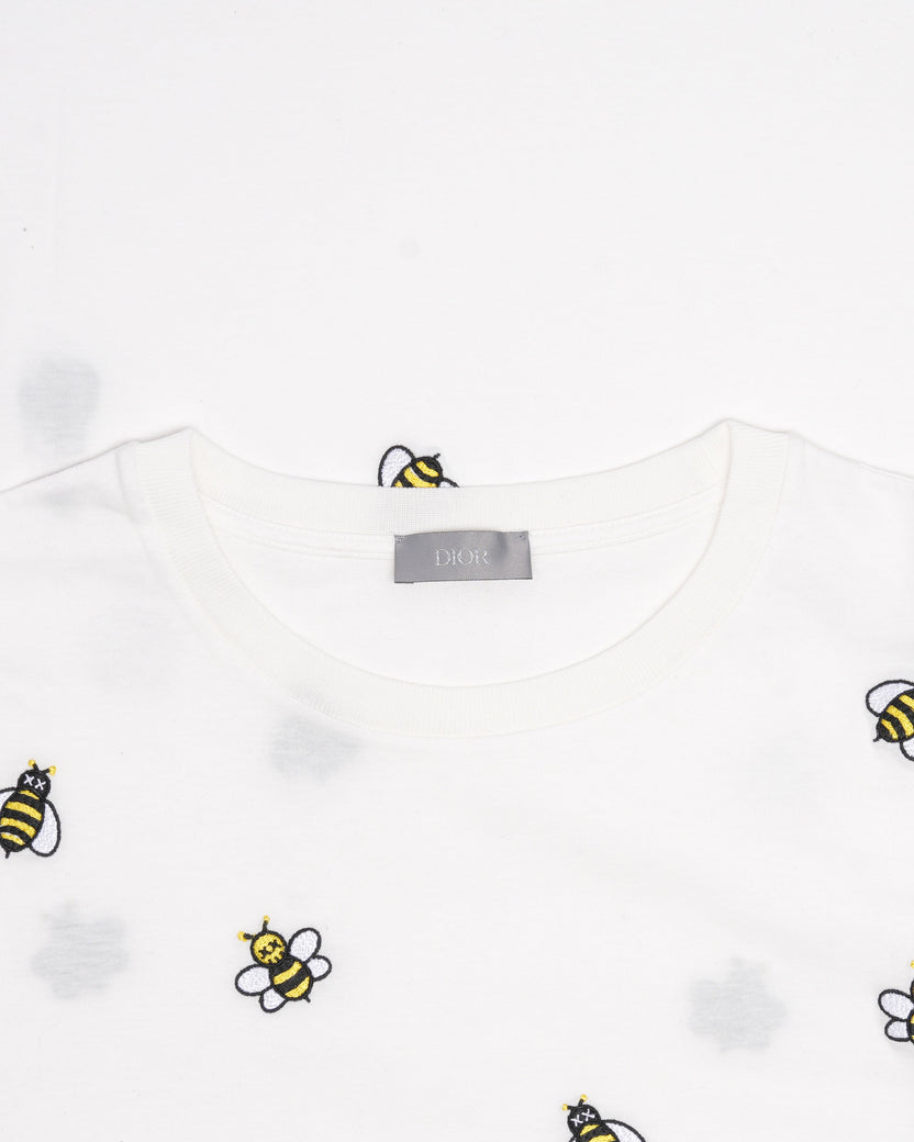 Dior Kaws Embroidered Bee T Shirt