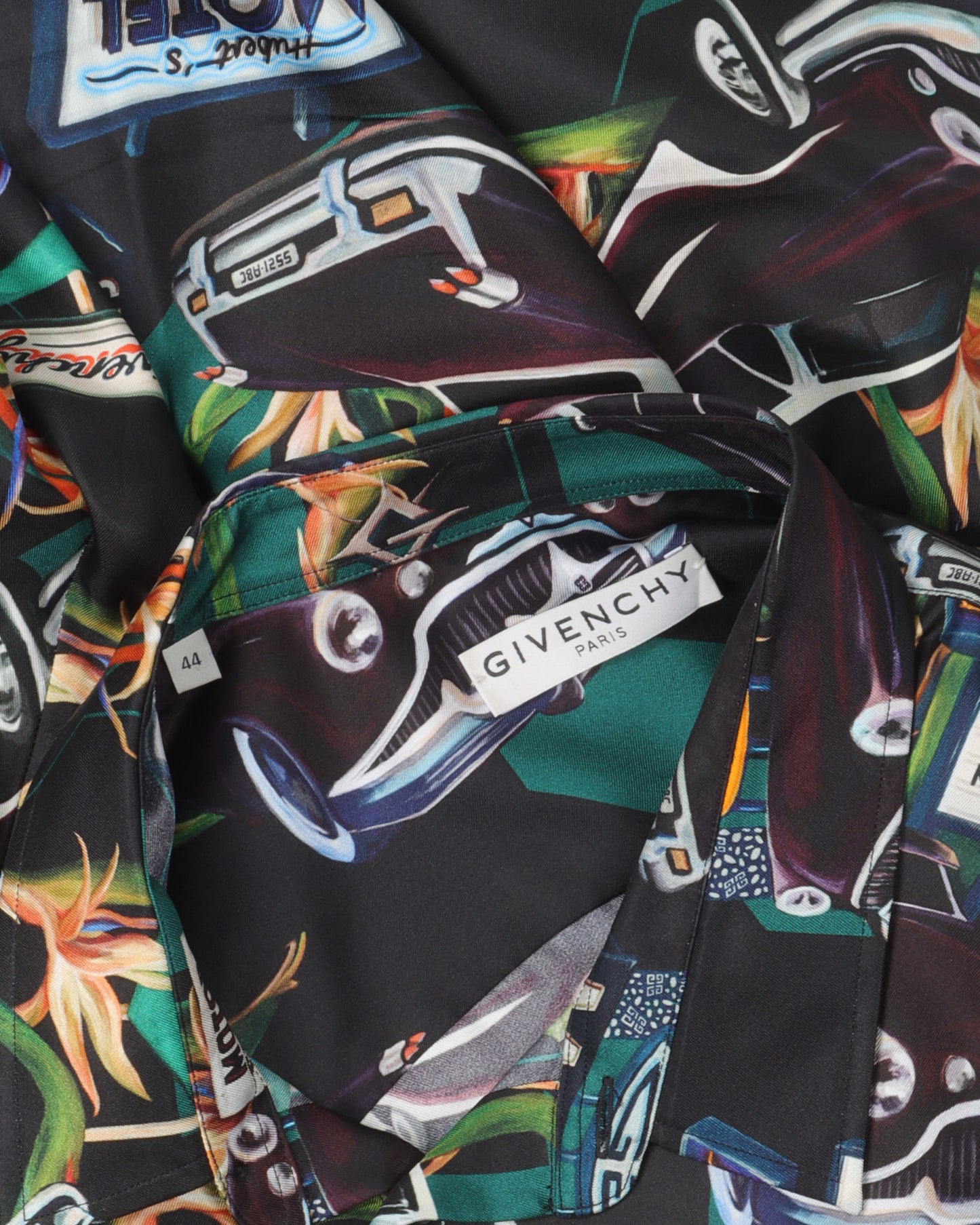 SS21 Paradise Motel Silk Short Sleeve Shirt
