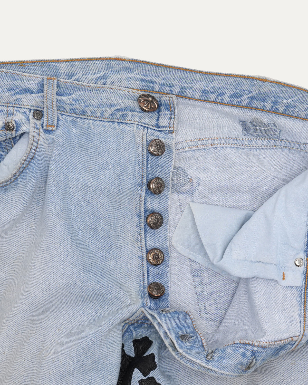 Levi's 5001 Cross Patch Jeans