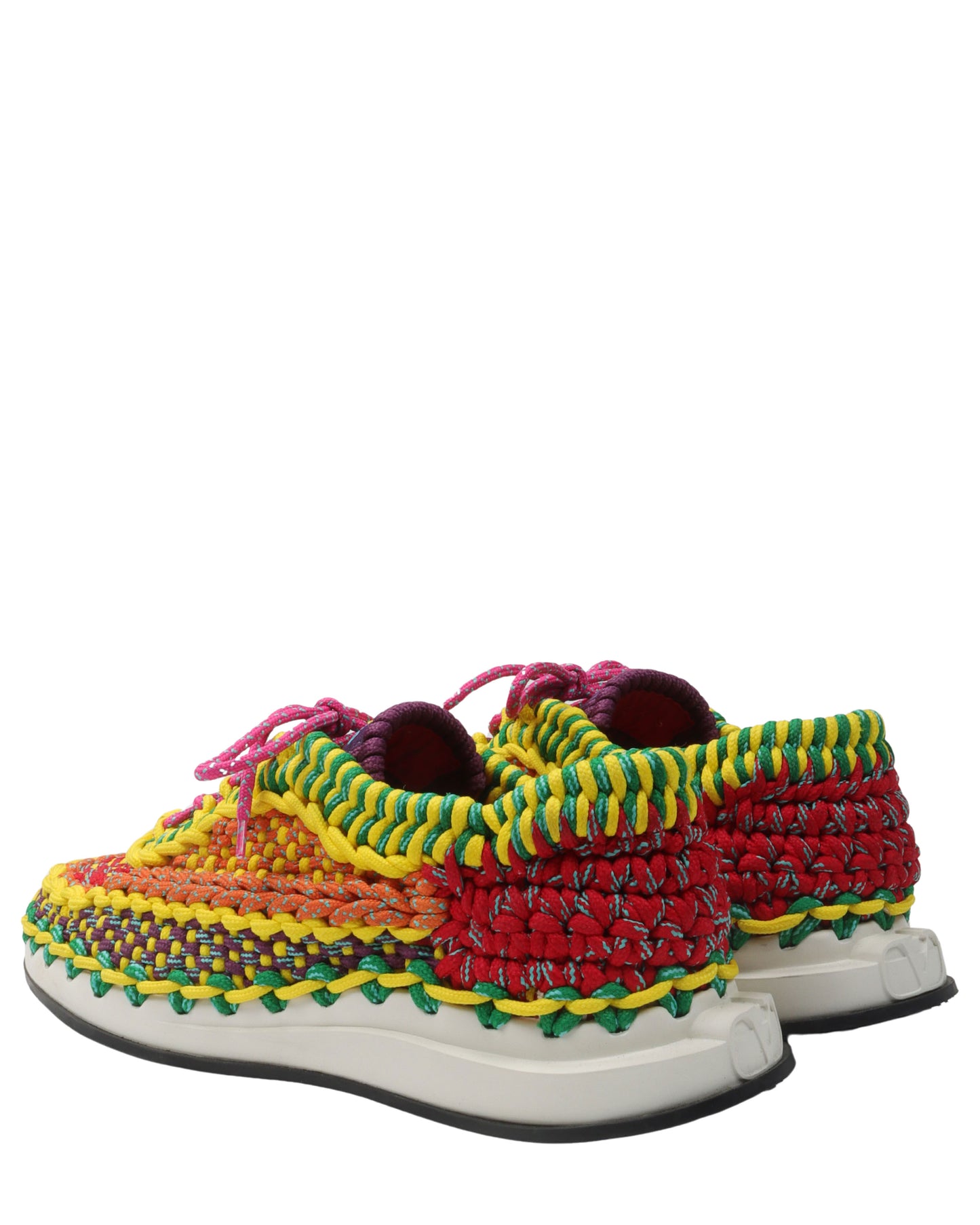Crochet Knit Sneakers