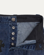 Turbo Diesel Cross Patch Fatigue Jeans