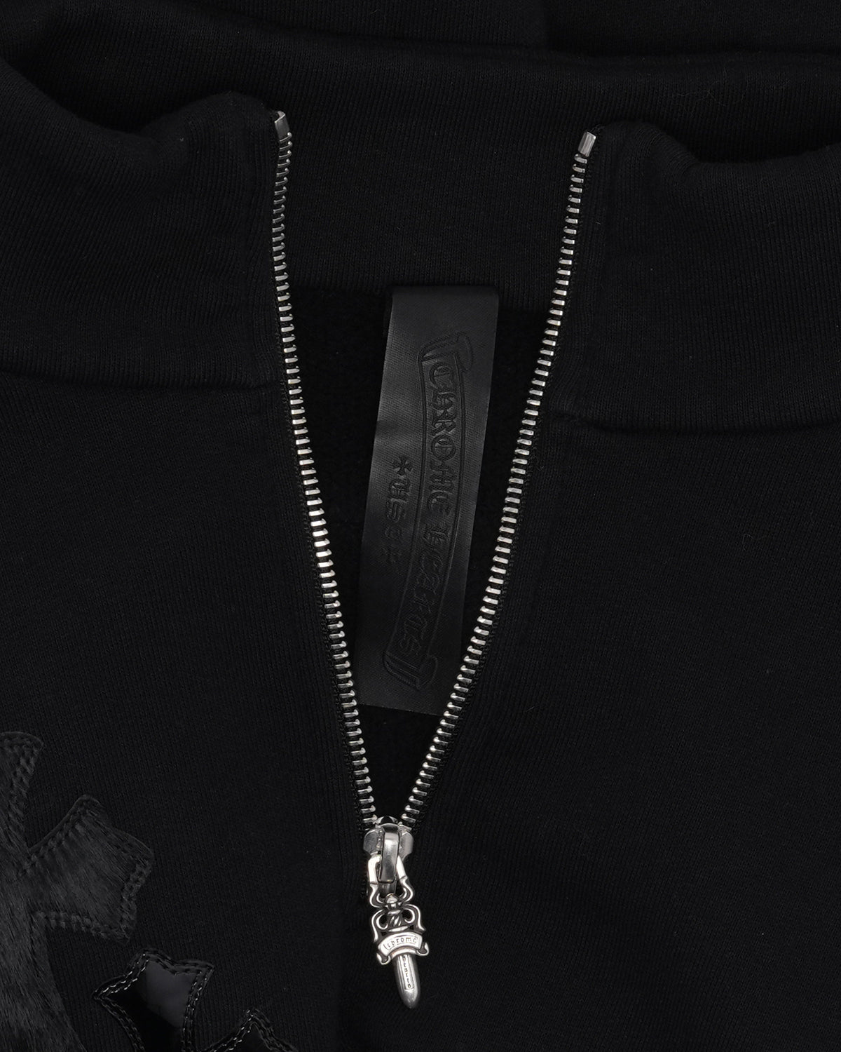 Paper Jam Cross Patch Quarter Zip Sweatshirt