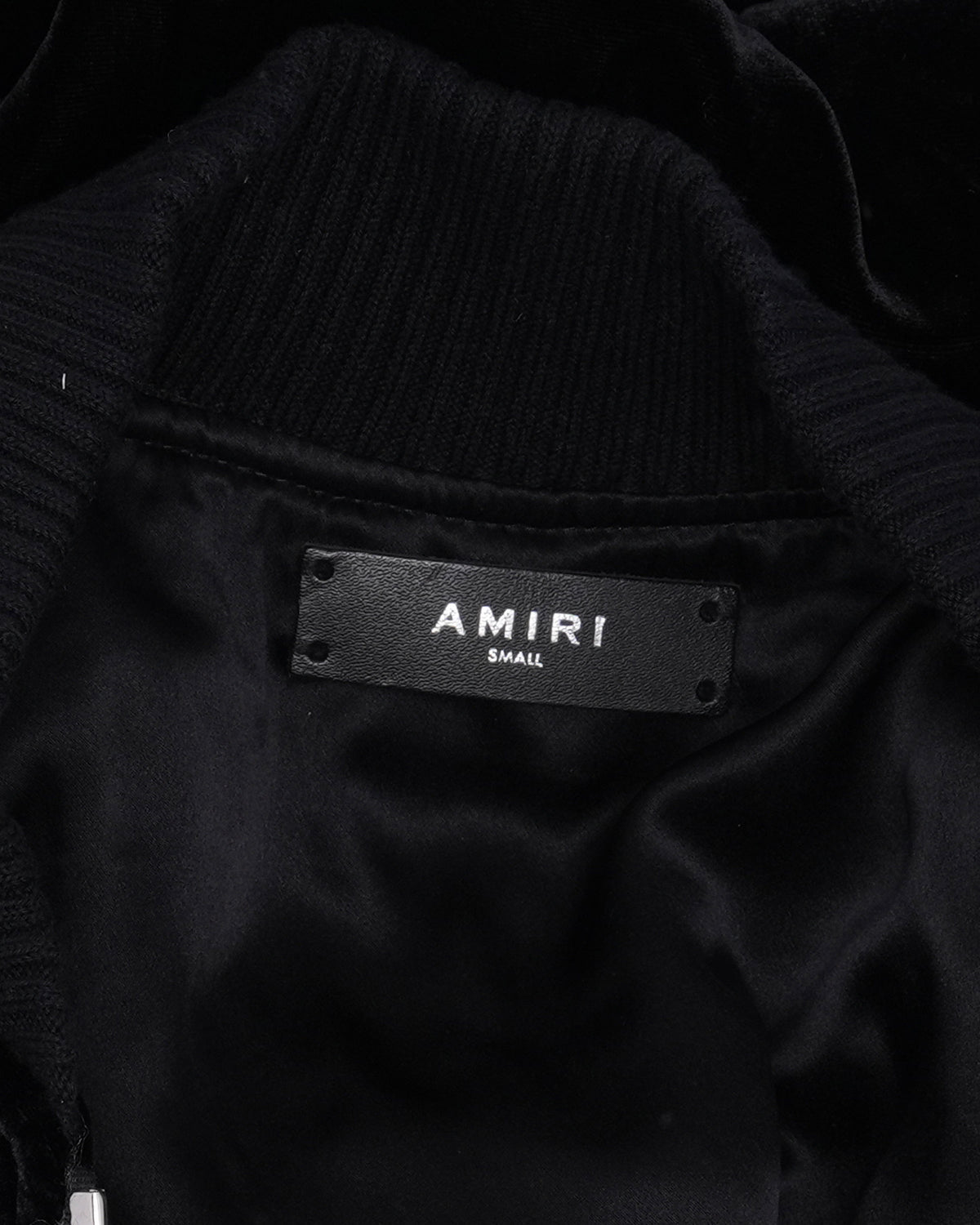 Velour Bomber Jacket