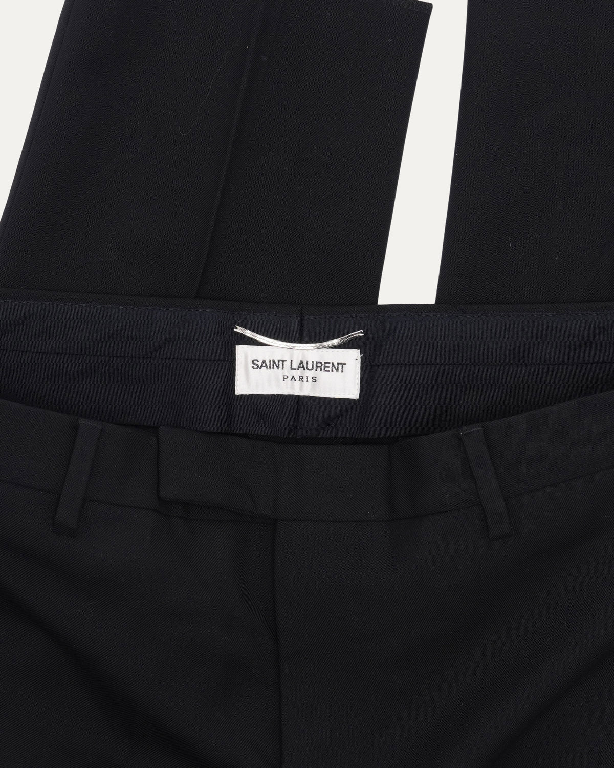 Wool Pleated Trousers