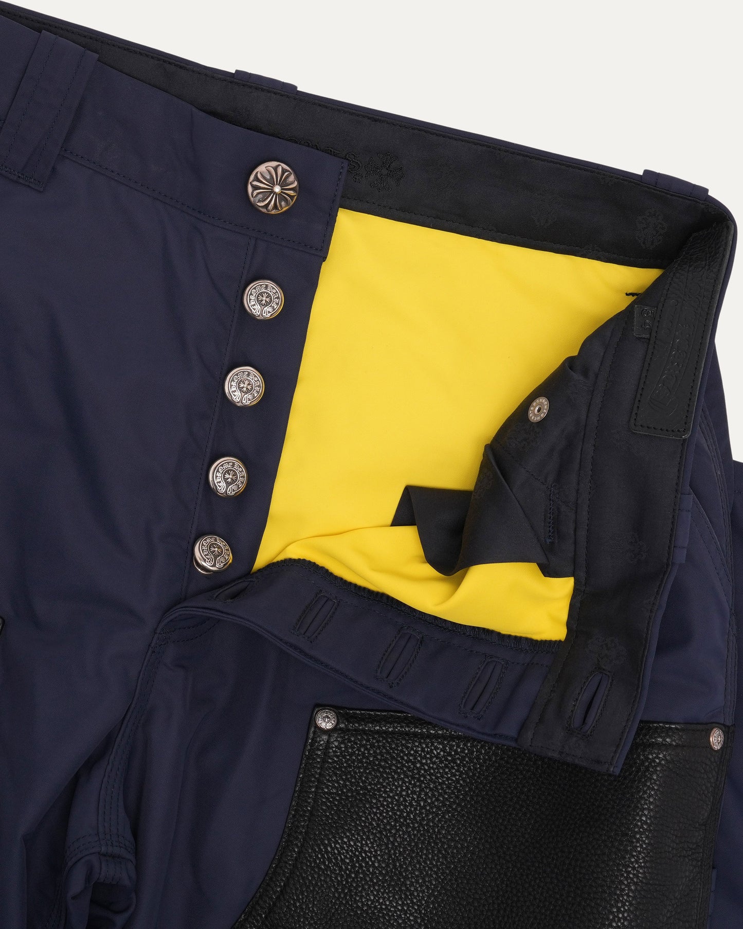 Nylon Leather Double Knee Carpenter Pants