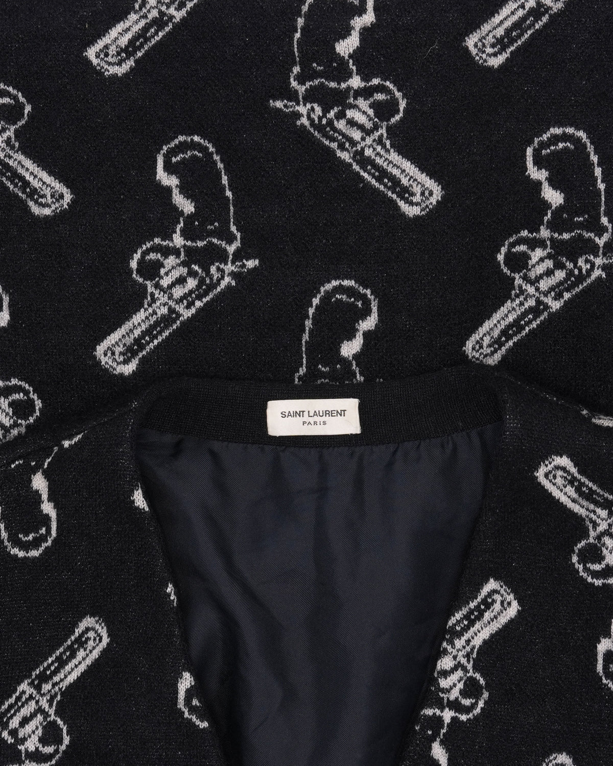 Mohair Blend Gun Cardigan