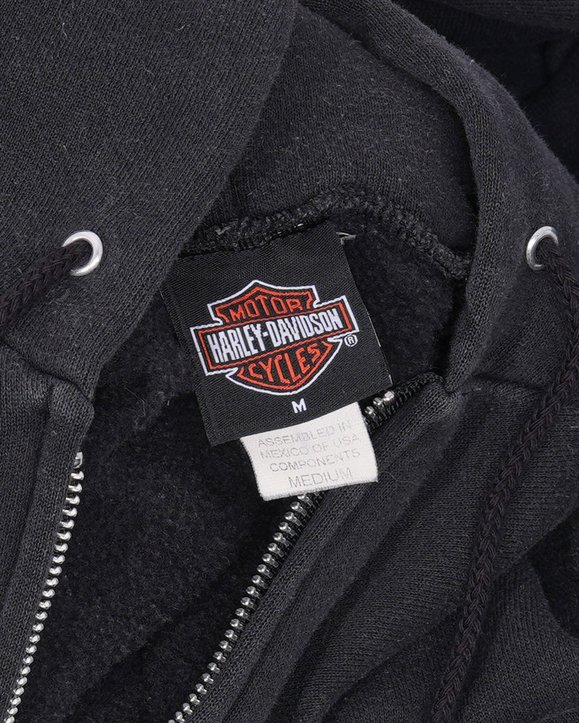 Harley Davidson 'Loud & Proud' Zip Up Hoodie