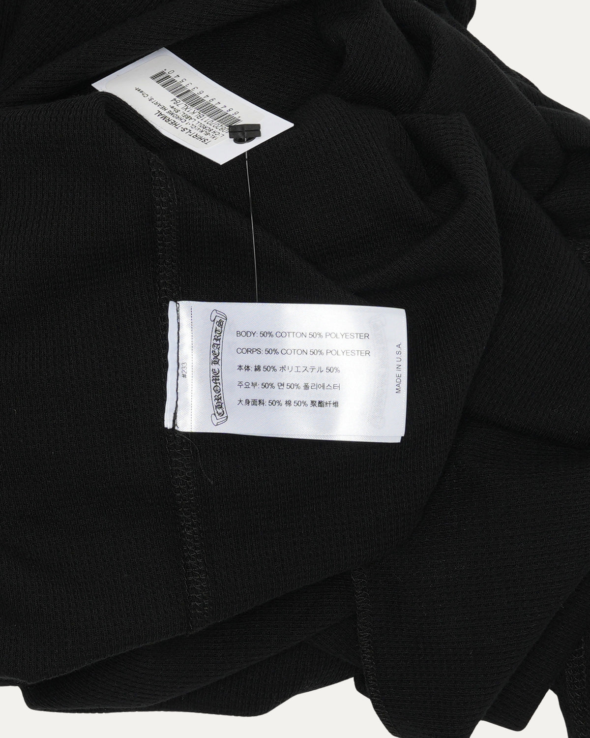Scroll Logo Thermal Long Sleeve Shirt