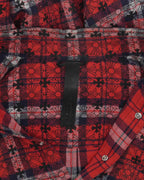 Cross Patch Loose Ends Flannel Shirt