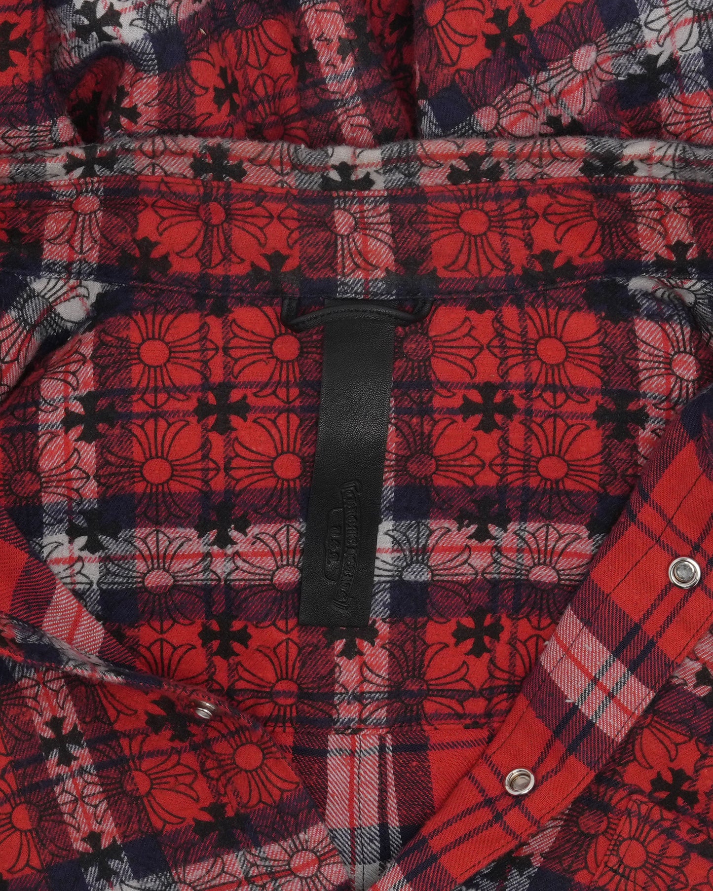 Cross Patch Loose Ends Flannel Shirt