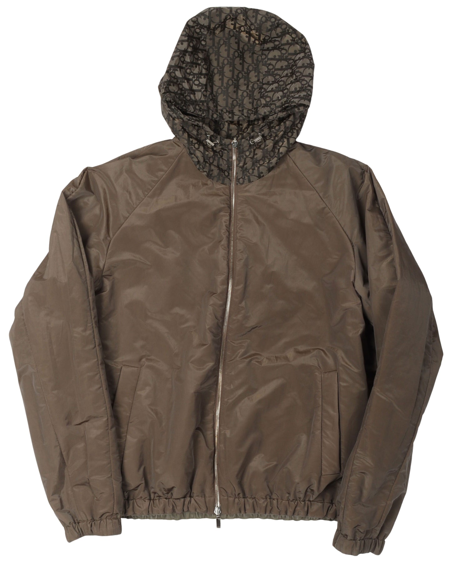 Reversible Padded Leather Jacket