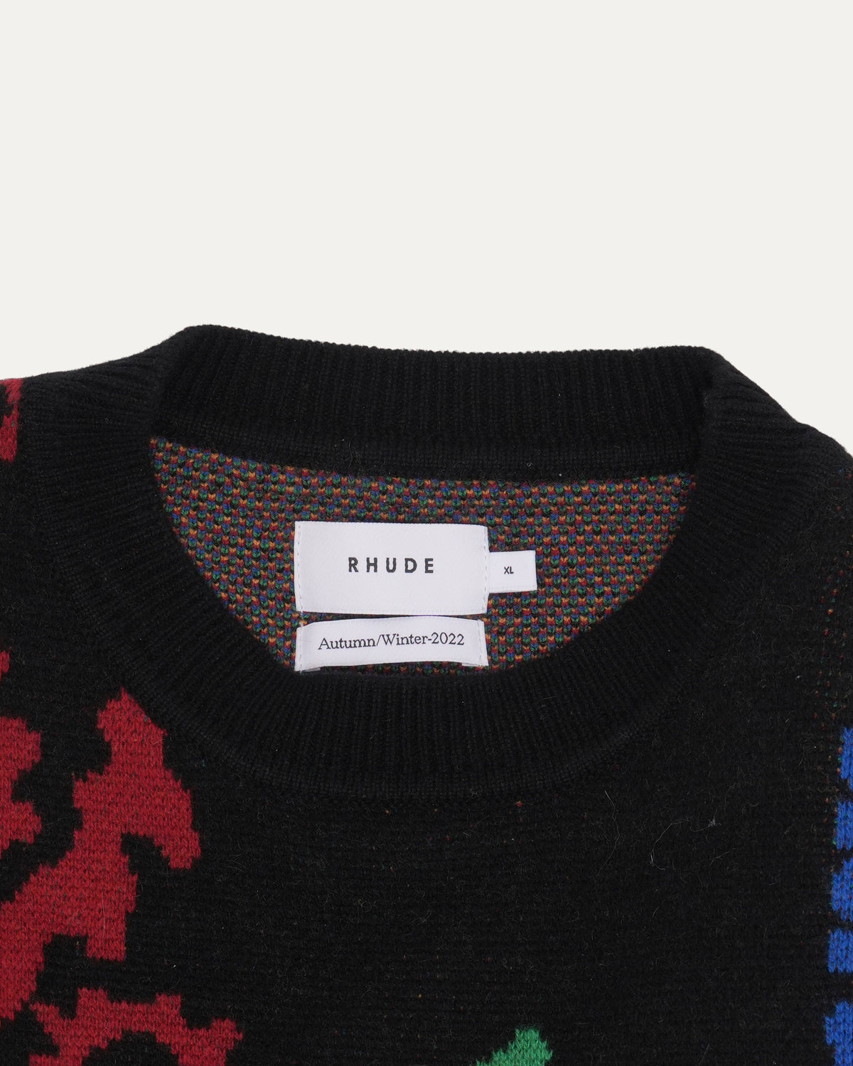 Cashmere-Wool Blend Bandana Sweater