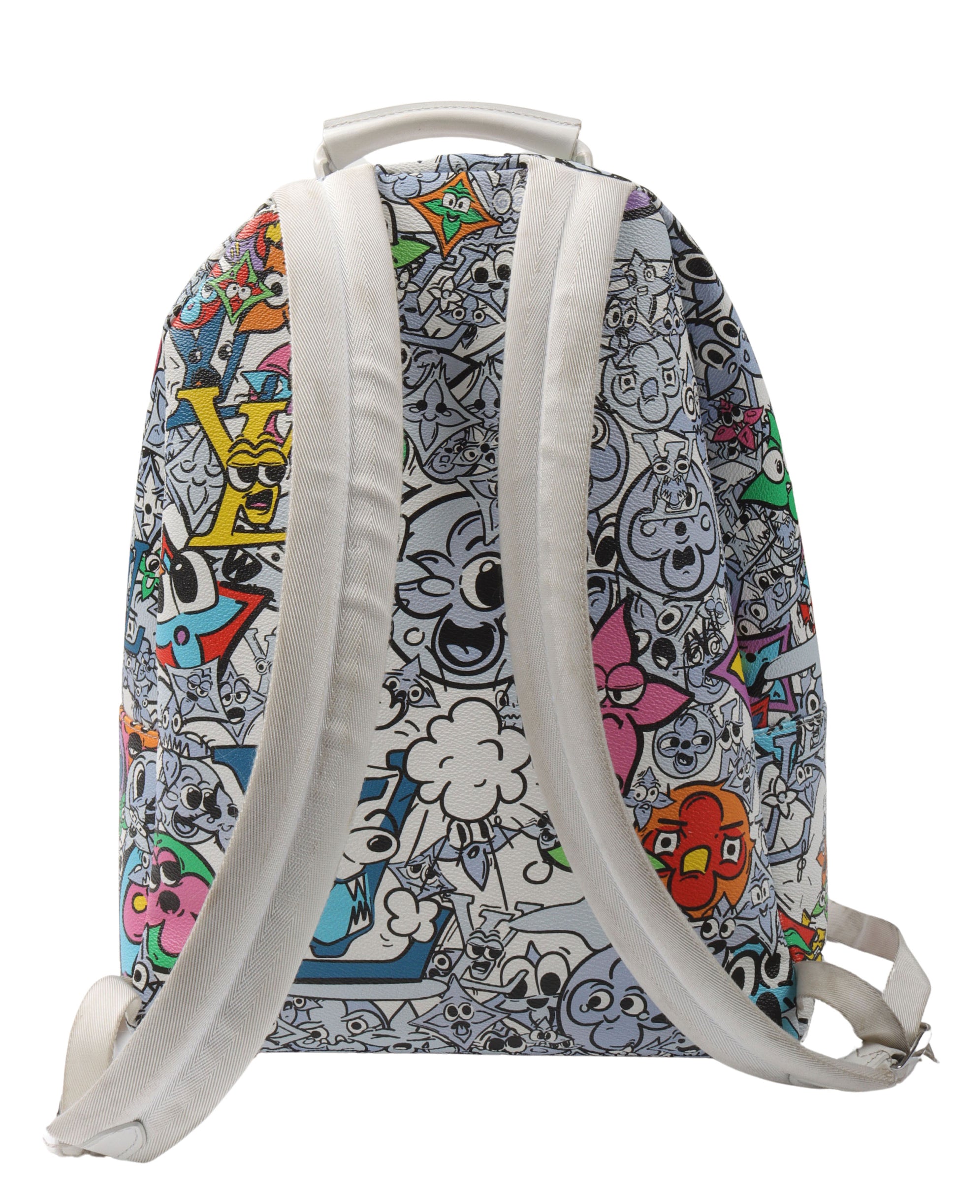 louis vuitton backpack multipocket multicolor Louis Vuitton Monogram Comics Multipocket Backpack – Justin Reed