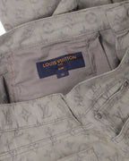 Monogram Slim Fit Jeans