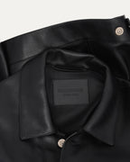 Garde Robe Leather Trucker Jacket