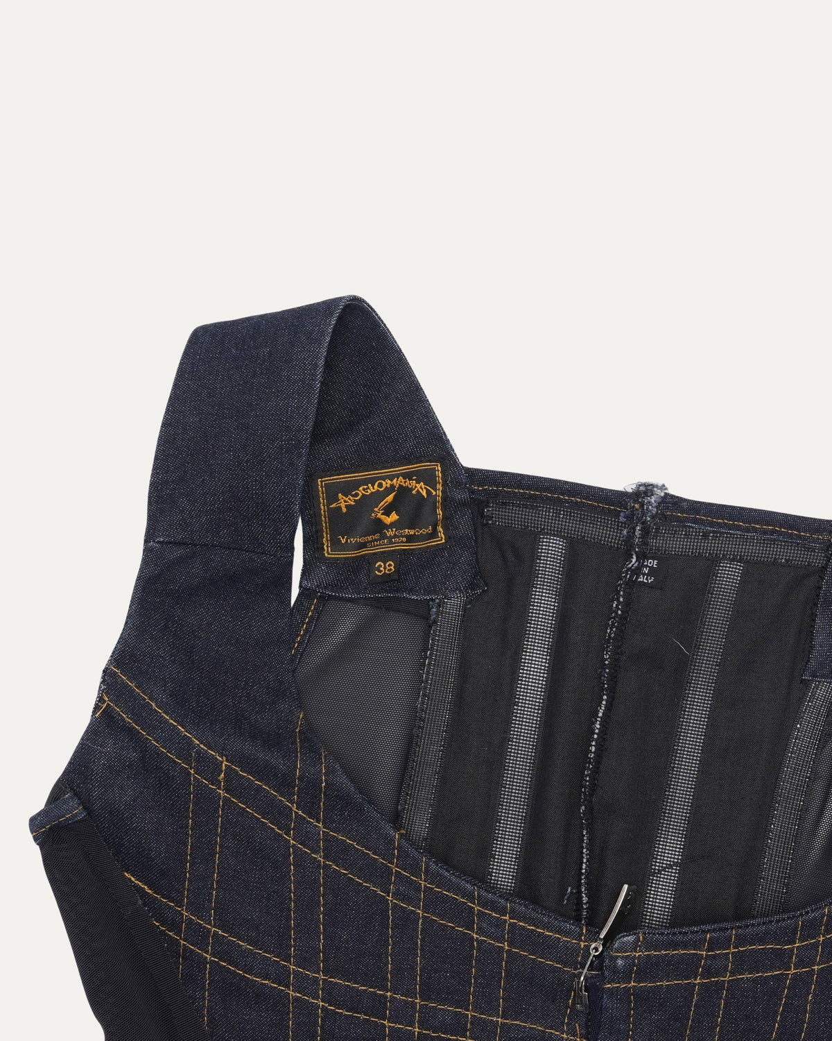 Anglomania Denim Corset Top