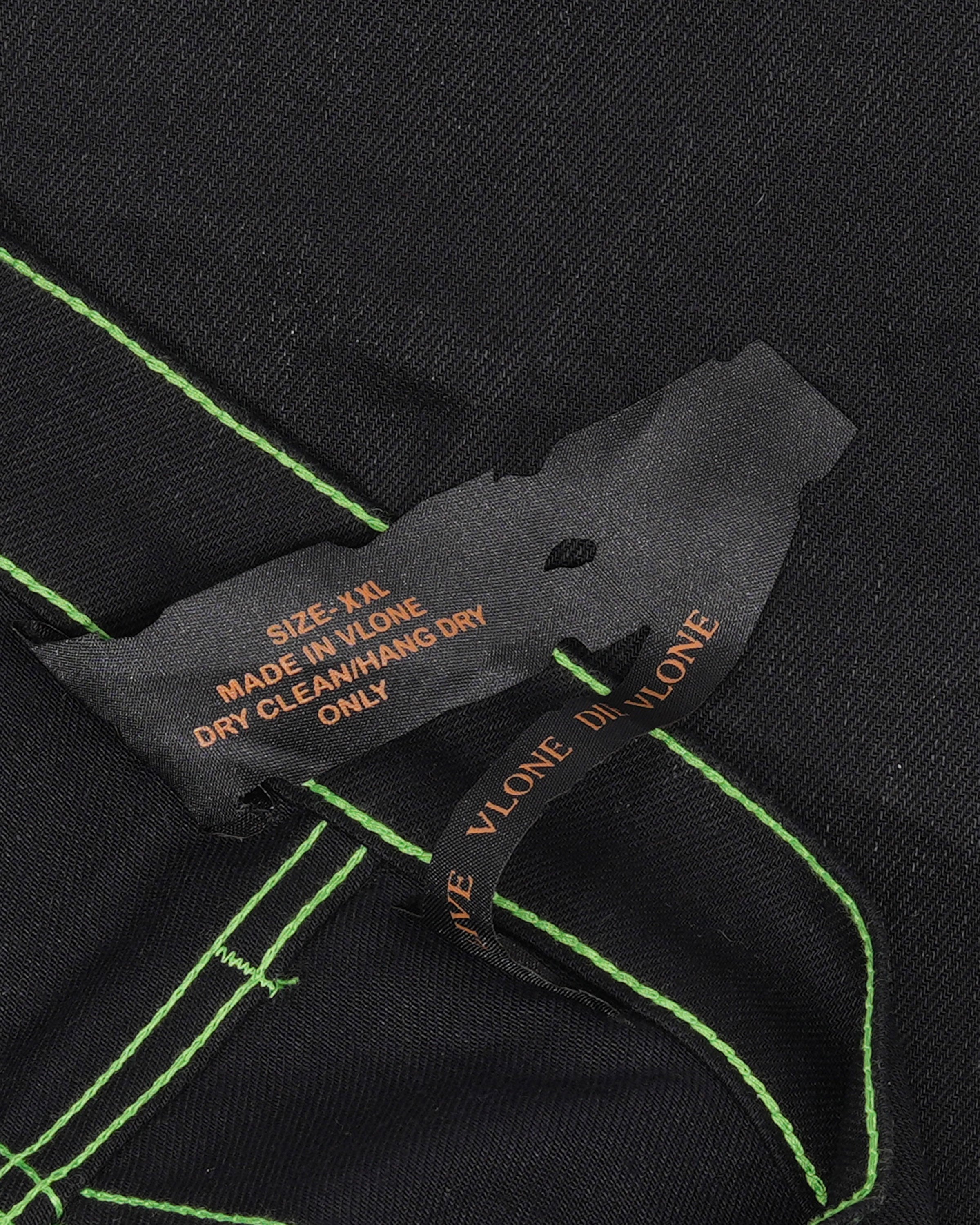 Live Vlone Die Vlone Embroidered Jeans