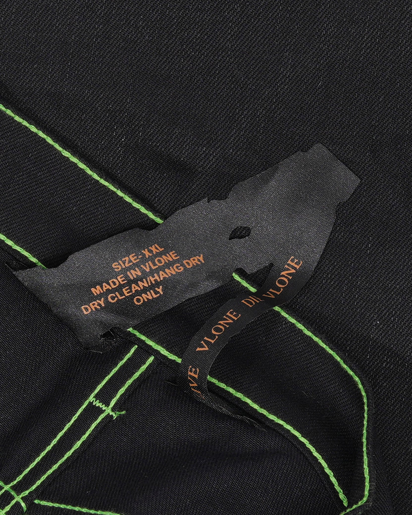 Live Vlone Die Vlone Embroidered Jeans