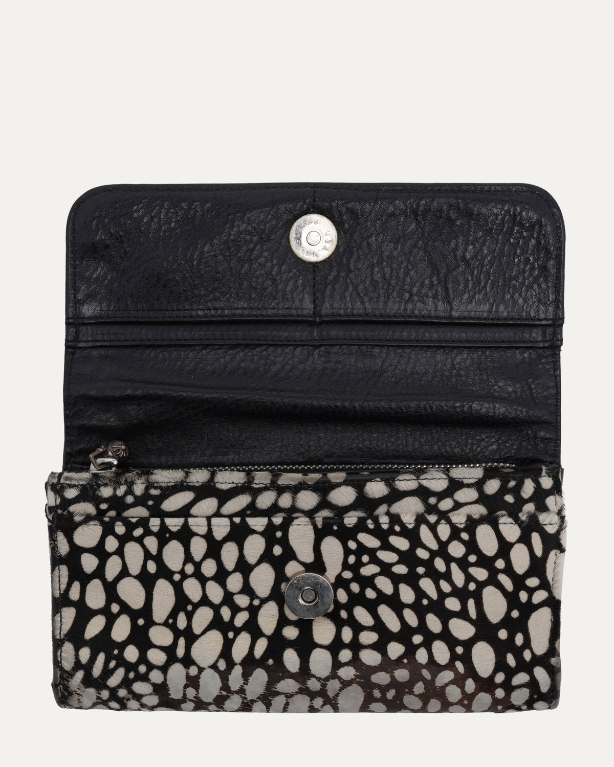 Spot Print Judy Snap Wallet