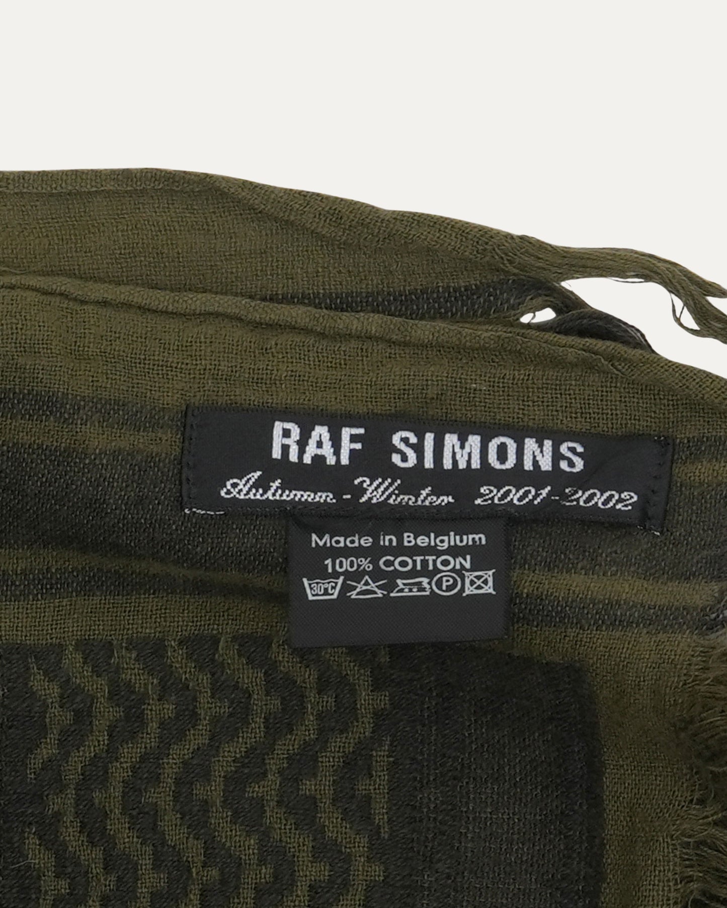 AW01-02 'Riot!, Riot!, Riot!' Keffiyeh Scarf