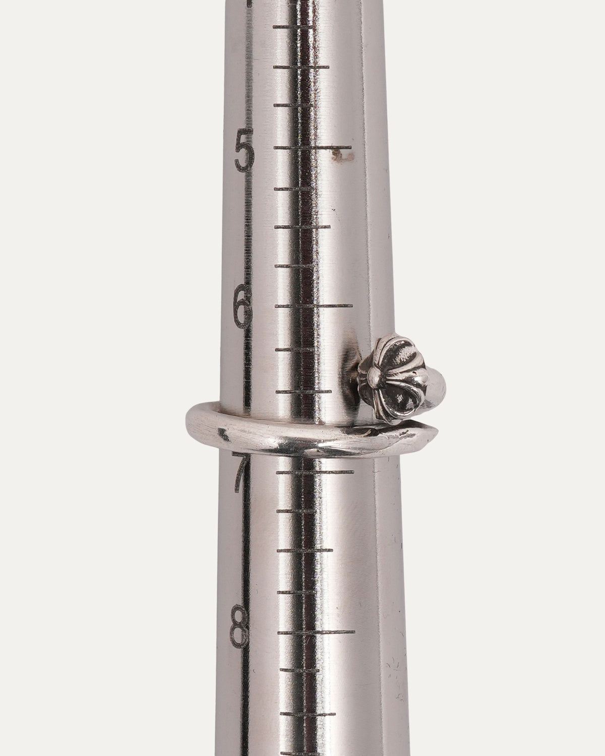 Cross Ball Nail Ring