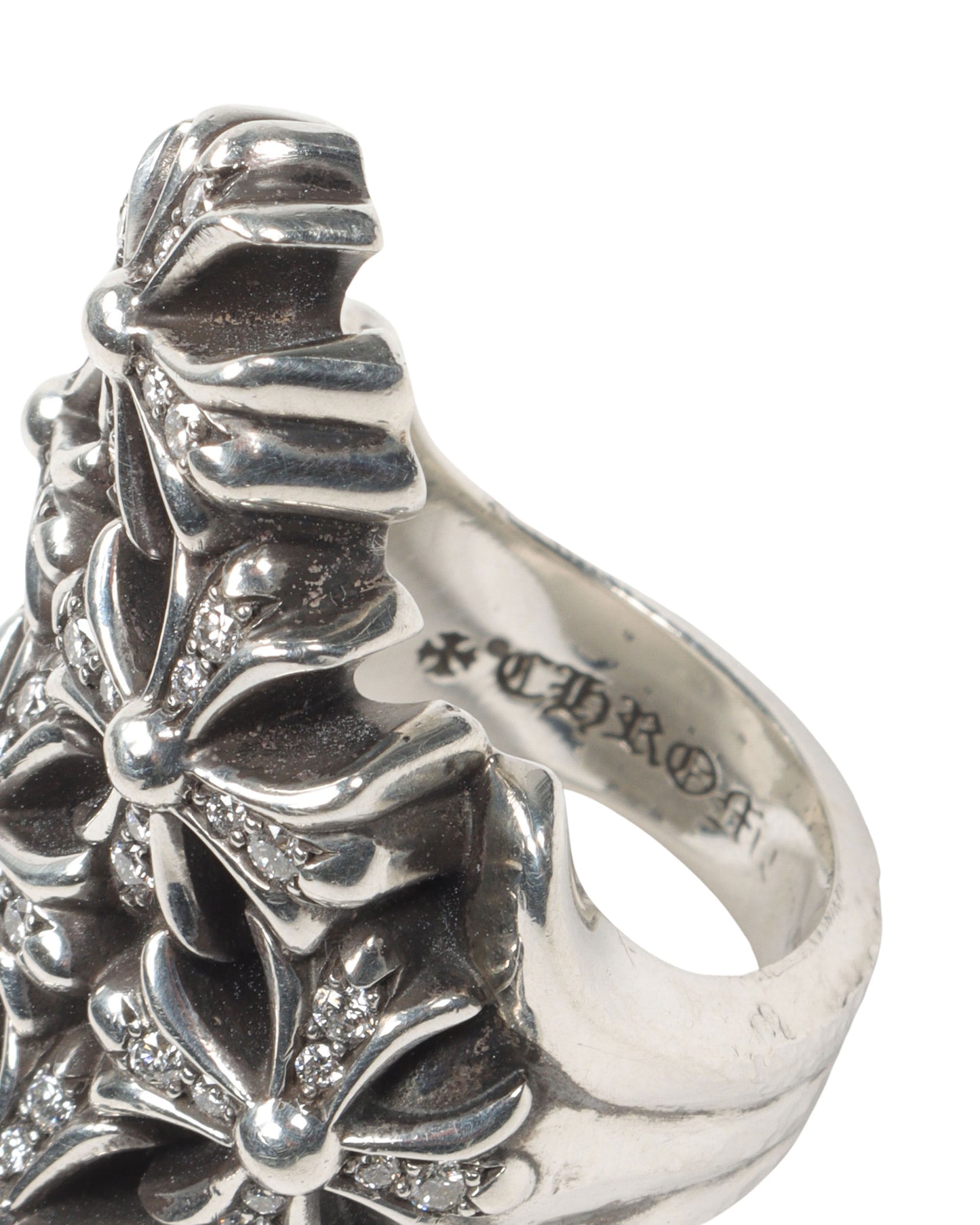 72 Diamond Chain Maille Ring