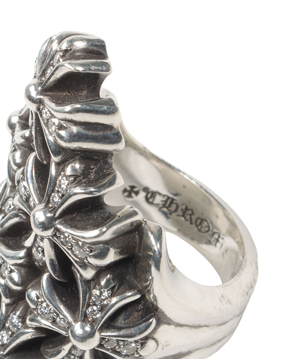72 Diamond Chain Maille Ring