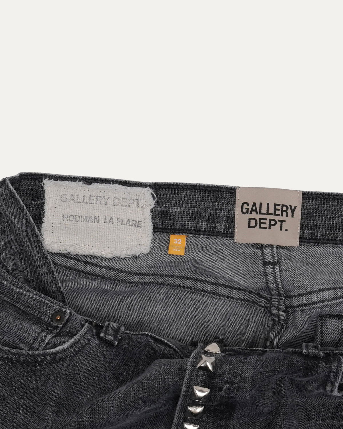 Rodman Studded LA Flare Jeans