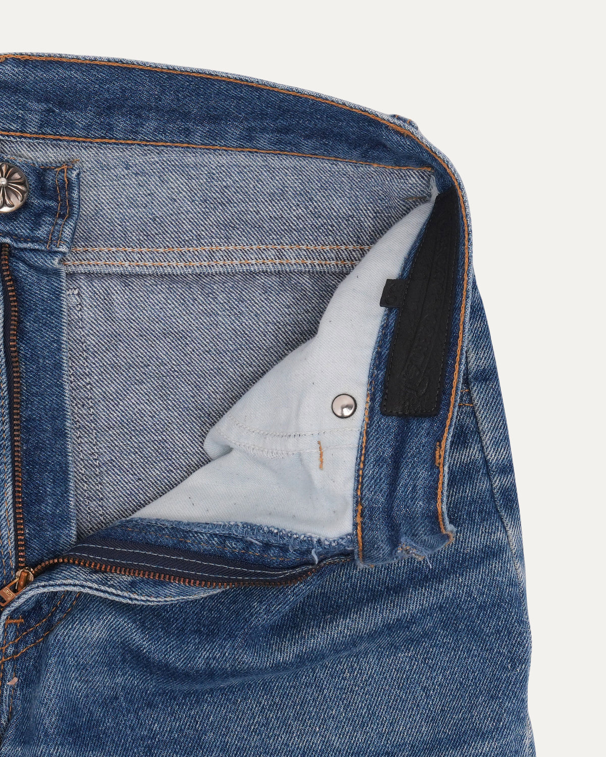 Levi's 517 Orange Tab Cross Patch Jeans